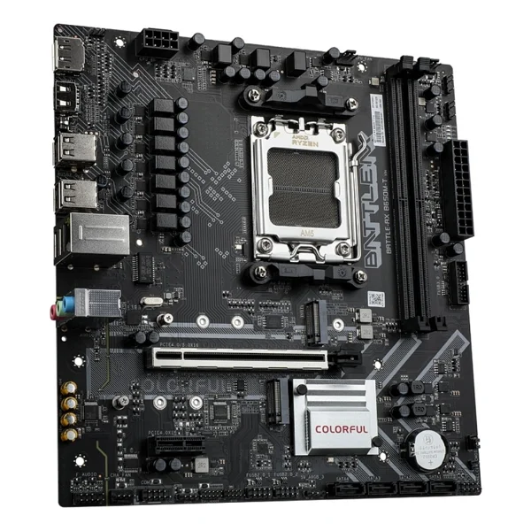 Colorful BATTLE-AX B650M-T V14 AMD AM5 DDR5 Micro ATX Anakart - Görsel 3
