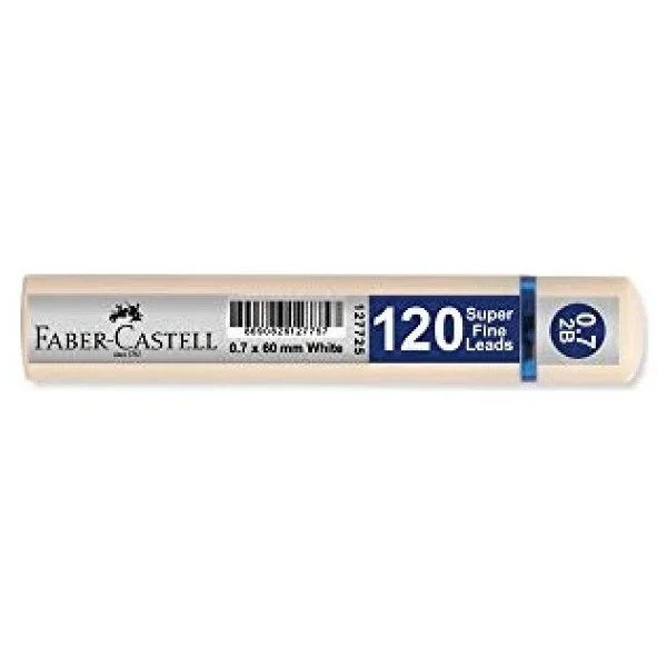 Faber-Castell 5090127725000 Grip Min 0.7 2b 60mm, 120'li Beyaz Tüp - Görsel 6