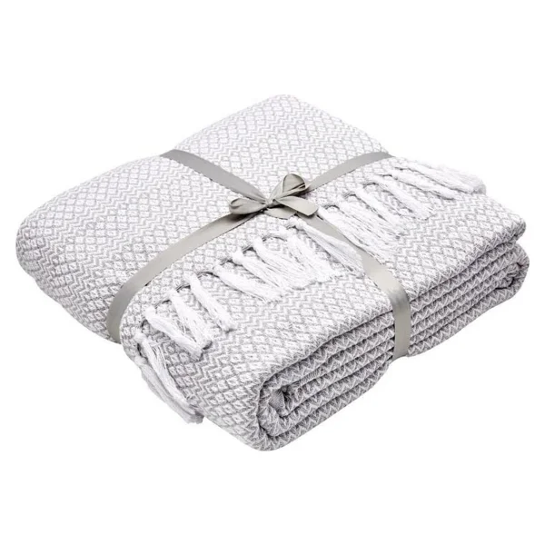 Karaca Home Levi Açık Gri Çift Kişilik Pike - Görsel 3