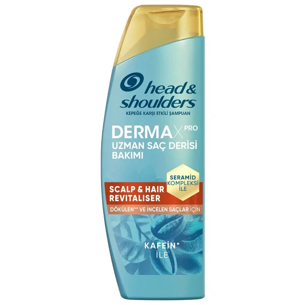 Head & Shoulders Derma X Pro Scalp Revitalizer 300 ml Saç Dökülmesine Karşı Kepek Şampuanı - Görsel 3