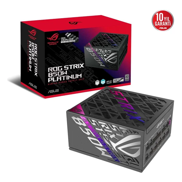 Asus ROG Strix Equalizer ROG-STRIX-850P-GAMING-E Gen5.1 850 W Power Supply - Görsel 3