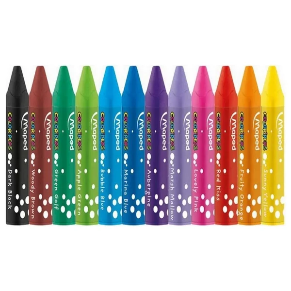 Maped Color Peps 12'li Yağlı Pastel Boya - Görsel 5