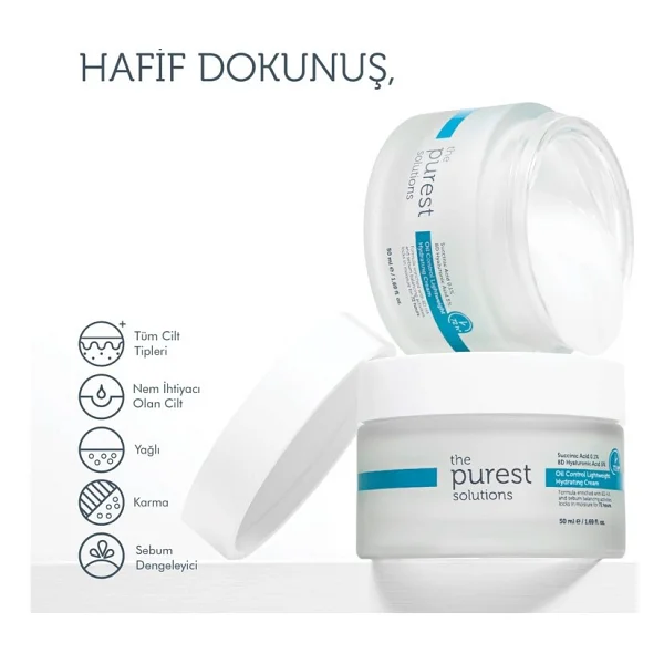 The Purest Solutions Yağ Kontrol Neml.krem 50 ml - Görsel 4
