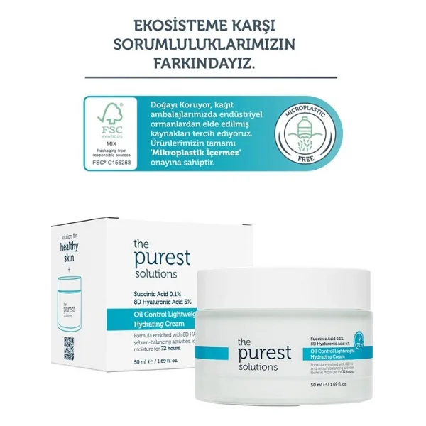 The Purest Solutions Yağ Kontrol Neml.krem 50 ml - Görsel 6