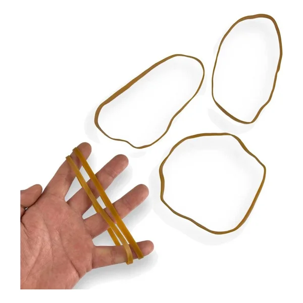 15 cm Kalın Paket Lastiği 50 Adet 150x5mm - Görsel 3