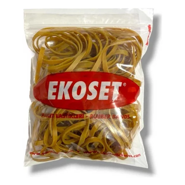 15 cm Kalın Paket Lastiği 50 Adet 150x5mm - Görsel 8