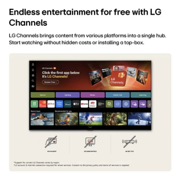 LG 50NU8E0B3LA 4K Ultra HD 50" 127 Ekran Uydu Alıcılı webOS Smart LED TV - Görsel 9
