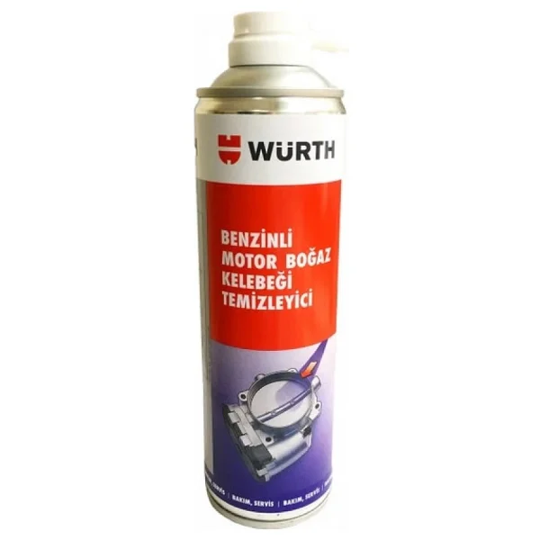 Würth 500 ml Benzinli Motor Boğaz Kelebeği Temizleyici - Görsel 3