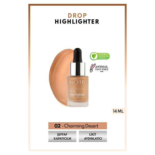 Note Drop Işıltılı Likit Highlighter - Görsel 7