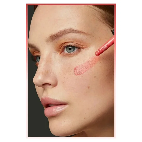 Note Drop Işıltılı 01 Pearl Rose Likit Highlighter - Görsel 6