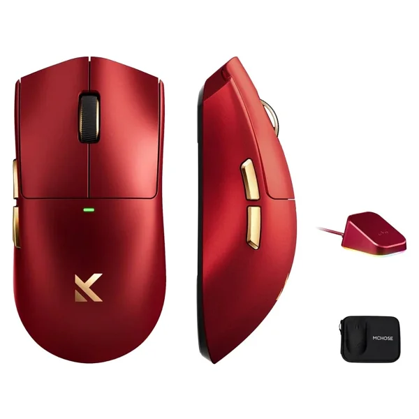 Mchose K7 Ultra MC-K7 Şarjlı Makrolu Optik Kablolu/Kablosuz Oyuncu Mouse - Görsel 3