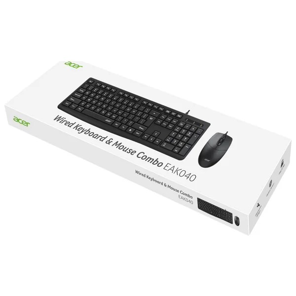 ACER EAK040 BKL Kablolu Klavye+ Mouse set - Görsel 2
