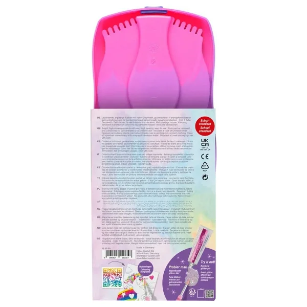 Faber-Castell Connector Unicorn 12'li Sulu Boya - Görsel 5