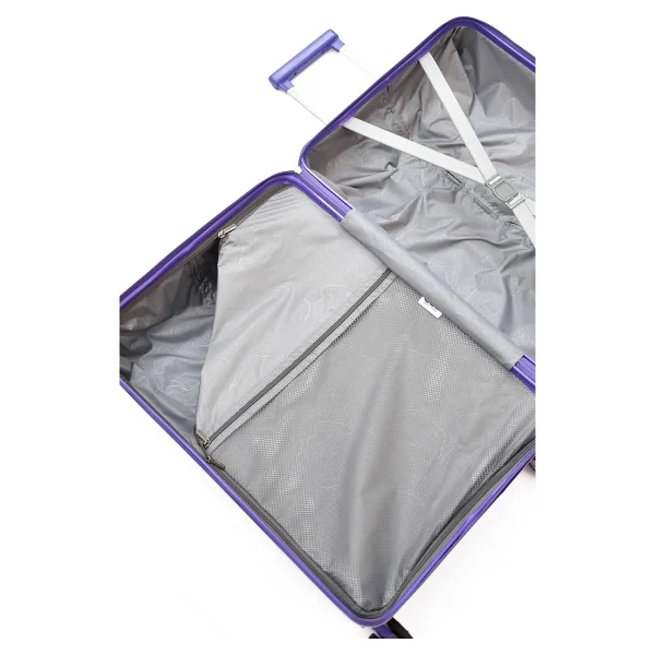 ÇÇS 5223 Polipropilen Mor Kabin Boy Valiz - Görsel 3