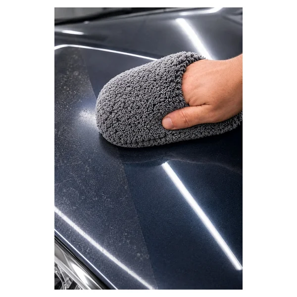 Fine Clean 4 Parmak Mikrofiber Pasta Cila Eldiveni Oto Yıkama Temizleme - Görsel 9