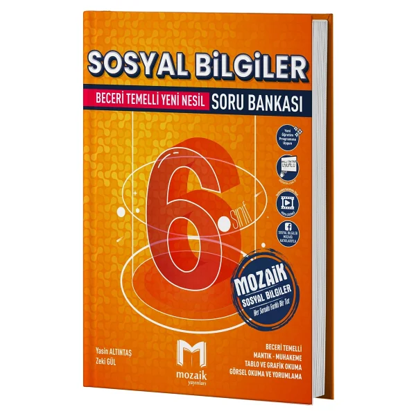 Mozaik Yayınları 6. Sınıf Sosyal Bilgiler Soru Bankası - Görsel 5