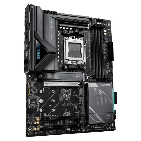 Gigabyte X870E Eagle X3D WIFI7 AMD AM5 DDR5 ATX Anakart - Görsel 2