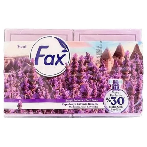 Fax Kapadokya Lavanta 4x150 gr Kalıp Sabun - Görsel 3