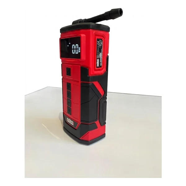 Attlas AJS 12 4'ü 1 Arada Akü Takviye Cihazı 12V 6A 120 PSI Lastik Şişirme Powerbank LED - Görsel 5