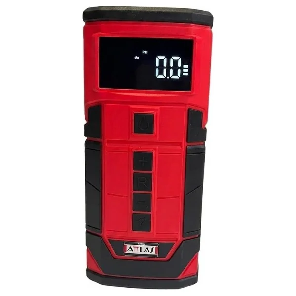 Attlas AJS 12 4'ü 1 Arada Akü Takviye Cihazı 12V 6A 120 PSI Lastik Şişirme Powerbank LED - Görsel 6