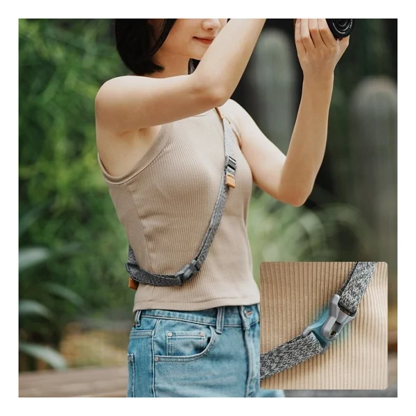 FALCAM Maglink Lite V2 Manyetik Quick Release Fotoğraf Makinesi Askısı Gri - M00B5102 - Görsel 6