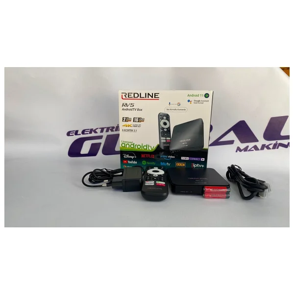 Redline Rv5 Lisanslı 4K Ultra Hd Android 11 Tv Box Medya Oynatıcı - Görsel 7