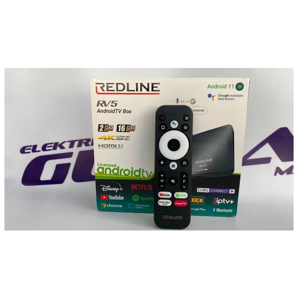 Redline Rv5 Lisanslı 4K Ultra Hd Android 11 Tv Box Medya Oynatıcı - Görsel 6