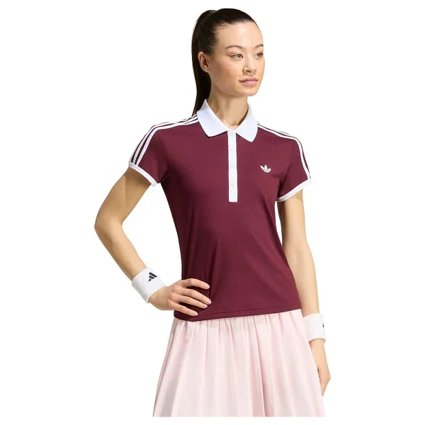 Adidas Tennis Classics Kadın Bordo Polo Tenis Kıyafeti (KY8891) - Görsel 7