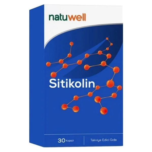 Natuwell Sitikolin 30 Kapsül - Görsel 7
