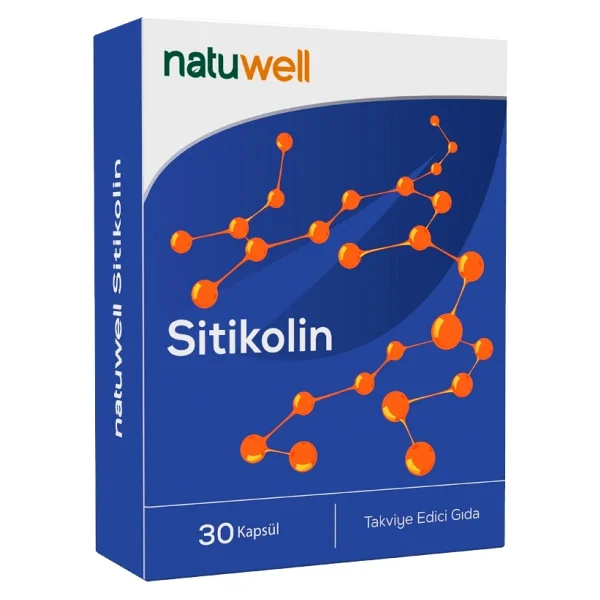 Natuwell Sitikolin 30 Kapsül - Görsel 2