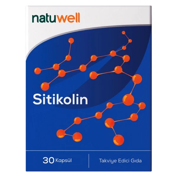 Natuwell Sitikolin 30 Kapsül - Görsel 3