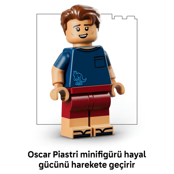 Lego 43017 Editions McLaren Oscar Piastri Kask - Görsel 9