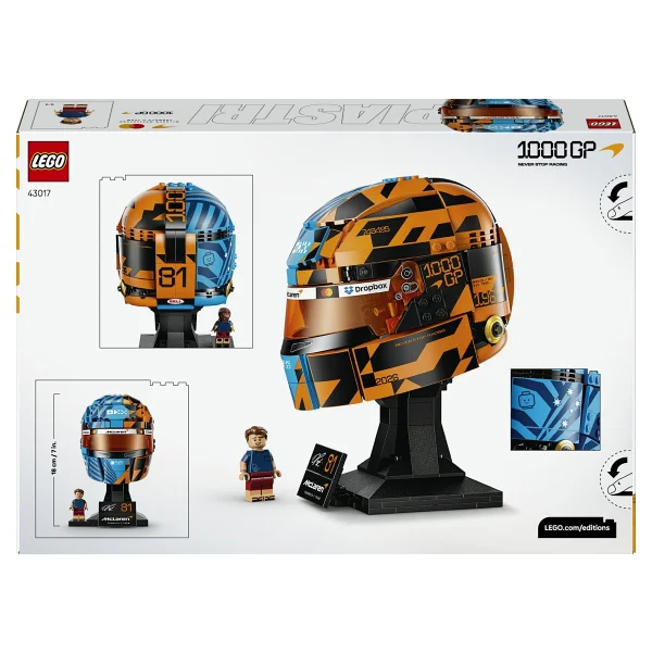 Lego 43017 Editions McLaren Oscar Piastri Kask - Görsel 5