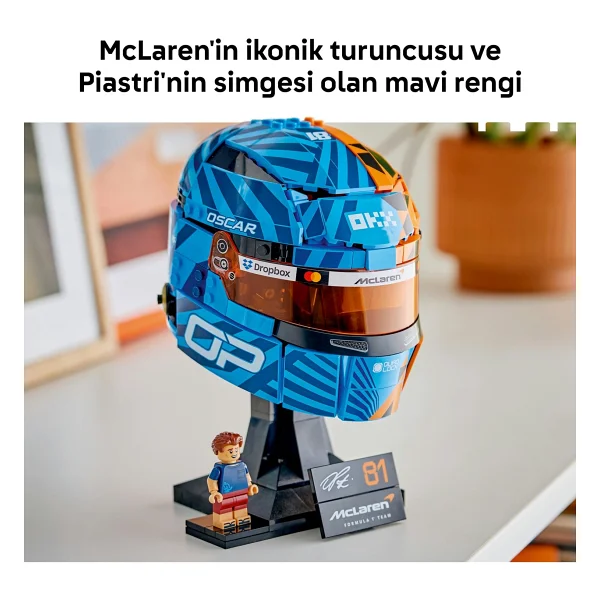 Lego 43017 Editions McLaren Oscar Piastri Kask - Görsel 7