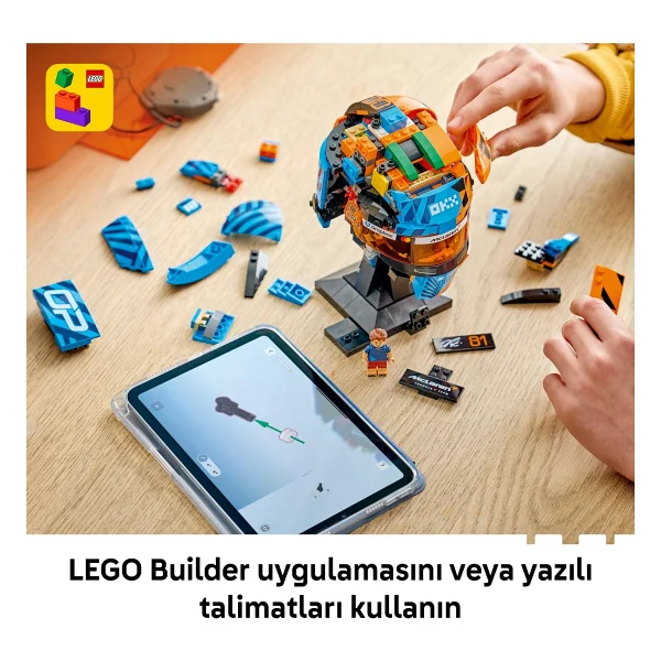 Lego 43017 Editions McLaren Oscar Piastri Kask - Görsel 10