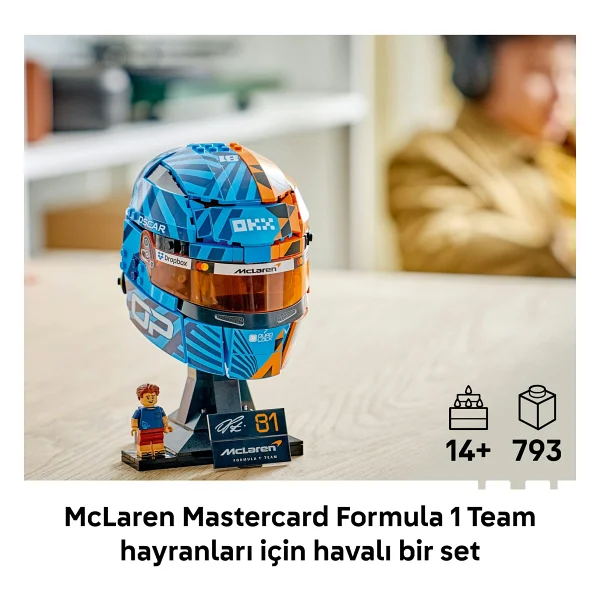 Lego 43017 Editions McLaren Oscar Piastri Kask - Görsel 6