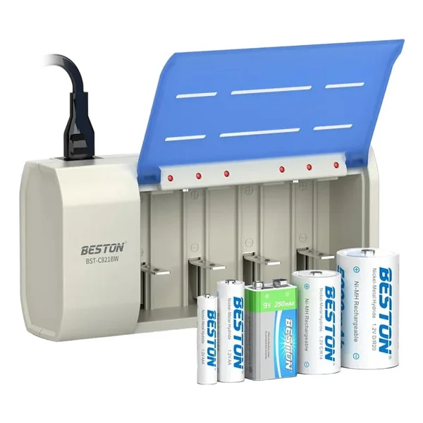 Beston BST-C821BW Universal Pil Şarj Aleti - Görsel 4