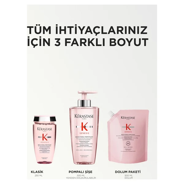 Kerastase Genesis Bain Riche Refill 500 ml Saç Dökülmesine Karşı Şampuan - Görsel 8