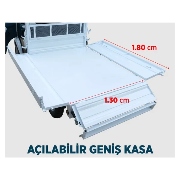 Arora E-Pickup Small 3000 W 4 Tekerlekli Elektrikli Kamyonet - Görsel 2