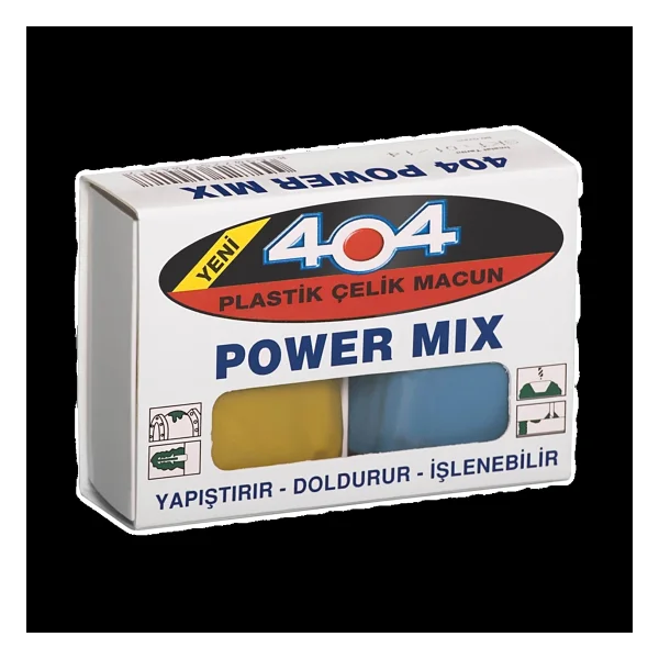 404 Çelik Macun 404 Powermix 80GR - Görsel 3