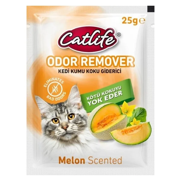 Catlife Kavun Kokulu 25 gr Kedi Kumu Koku Giderici - Görsel 2