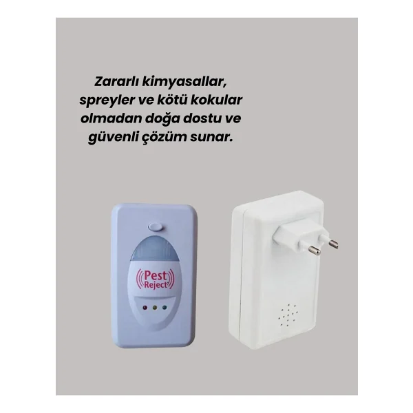 Mey İthalat Bfs Ultrasonik Teknolojili Elektronik Haşere Kovucu - Görsel 8