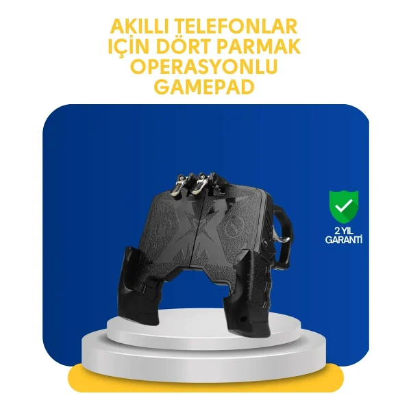 Gerçekçi Oyun Deneyimi Sunan Dört Parmak Mobil Gamepad - Görsel 4