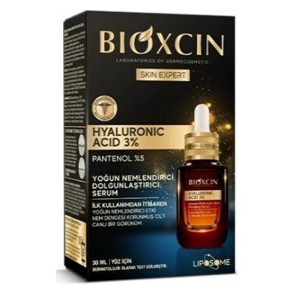 Bioxcin Hyaluronic Acid %3 Nemlendirici ve Dolgunlaştırıcı Serum 30 ml - Görsel 3