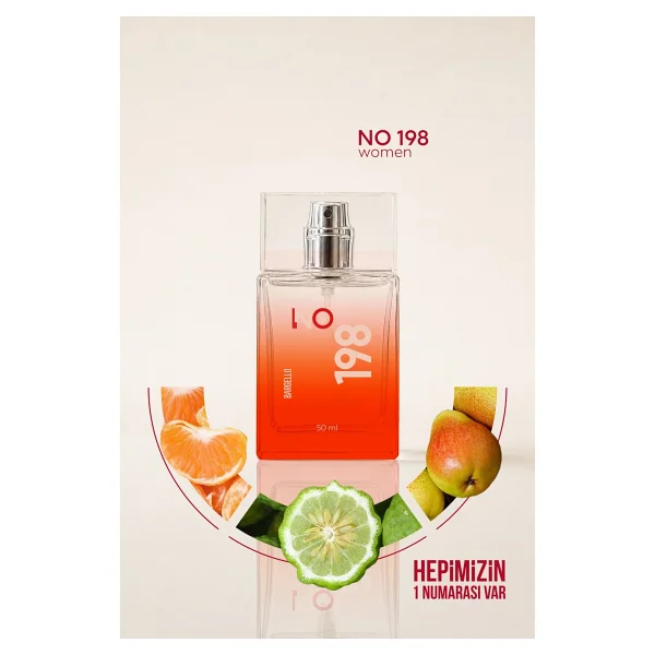 Bargello 198 Floral EDP 50 ml Kadın Parfüm - Görsel 5
