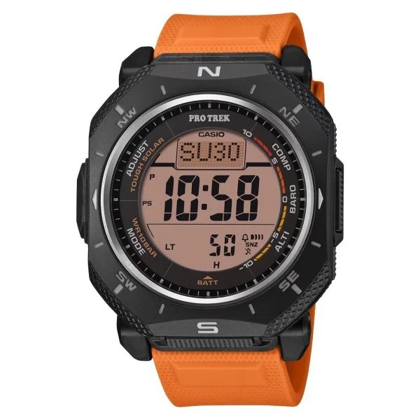 Casio Pro Trek PRG-69 Silikon Kordon Kol Saati - Görsel 10