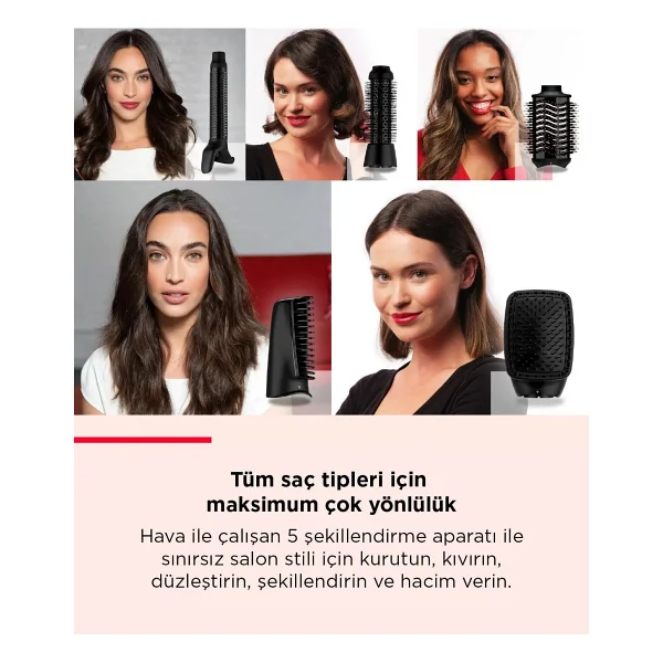 Revlon One Step Blow Dry Multi RVDR5371E 5in1 Saç Şekillendirme Seti - Görsel 9