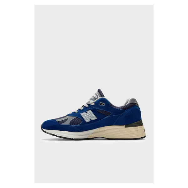 New Balance 991 U991VB2 Lacivert Spor Ayakkabı - Görsel 5