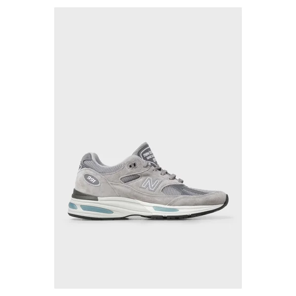 New Balance 991 U991GL2 Açık Gri Spor Ayakkabı - Görsel 6