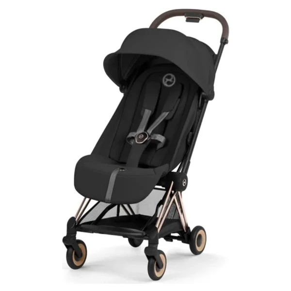 Cybex Coya Rose Gold-Sephia Black Bebek Arabası - Görsel 8